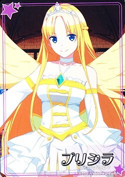 プリシラと魔法の本サウンドトラック:特典カード プリシラと魔法の本サウンドトラック:特典カード