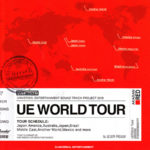 ユーイーワールドツアー（UE WORLD TOUR）赤盤：ジャケット写真