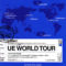 ユーイーワールドツアー（UE WORLD TOUR）青盤：ジャケット写真